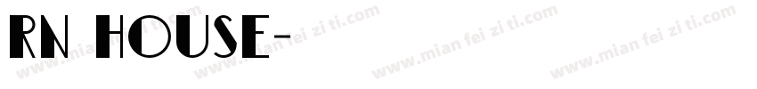 RN House字体转换